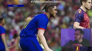 eFootball Simulation | Spain vs Cape Verde | PES Simulation Gameplay | Wavear
