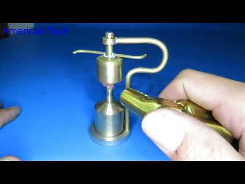 How to make mini steam engine motor with brass rod