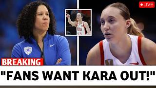 BREAKING: KARA LAWSON FACING HUGE BACKLASH After TEAM USA’S Caitlin Clark Decision EXPOSED!