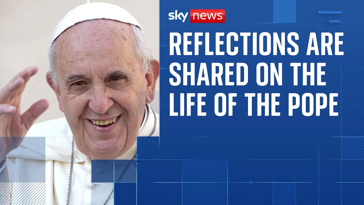 Worshippers and head of Catholic Church in UK remember Pope Francis