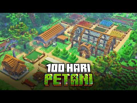 100 Hari Petani di Minecraft