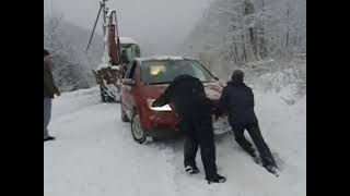 Lada Niva v zimě