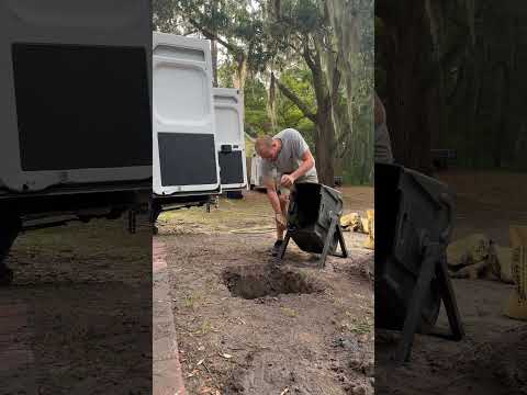 Steele Mixer Makes Mixing Concrete By Hand Easy