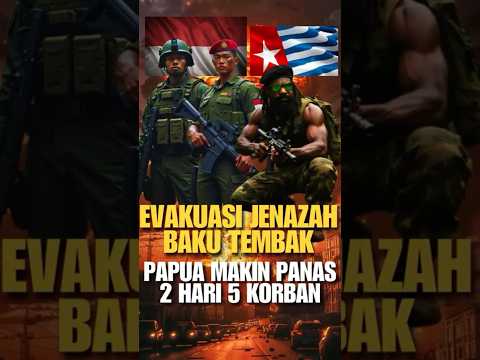 Misi Evakuasi Baku Tembak! Satgas vs TPNPB Yahukimo Meletus Lagi