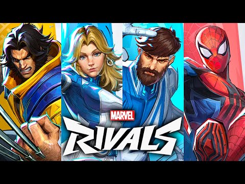 Marvel Rivals Season 1 - All Characters, Abilities, Ultimates & Team Ups (4K 60FPS)