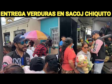 NETO BRAN ENTREGA VERDURAS EN SACOJ CHIQUITO, GUATEMALA...