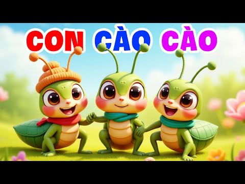 Nhạc Thiếu Nhi Con Cào Cào - Nhạc Thiếu Nhi Vui Nhộn Cho Bé Ăn Ngoan Cả Ngày