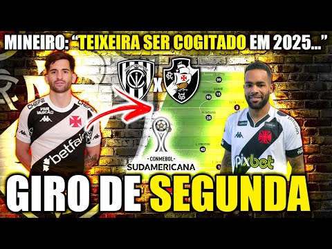 ESCALAÇÃO COM O ESCOLHIDO PARA A VAGA DE COUTINHO | GIRO DE NOTÍCIAS DO VASCO