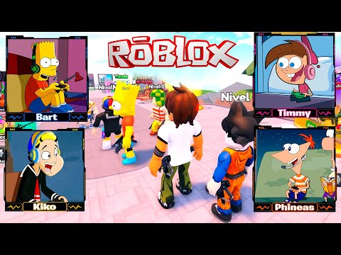 PILLOS GAMER - ROBLOX (BEN 10, PHINEAS, BART SIMPSON,KIKO, TIMMY TURNER, GOTEN, CHAVO) | FactyKilian