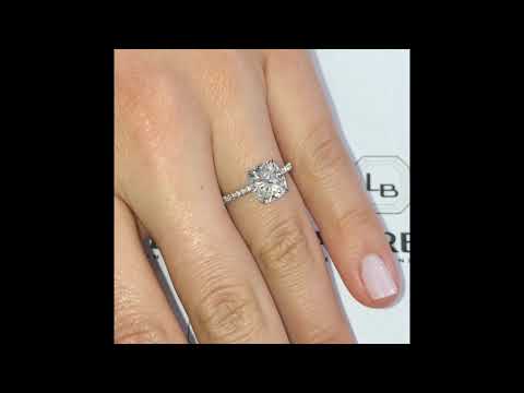 2.4 ct Cushion Cut Diamond Signature Wrap Design