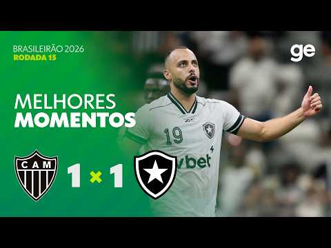 Atlético-MG 1 x 1 Botafogo-RJ
