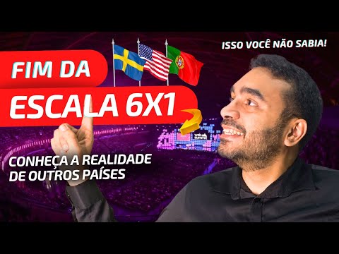 FIM DA ESCALA 6X1: GRINGOS REVELAM como é trabalhar em outros países