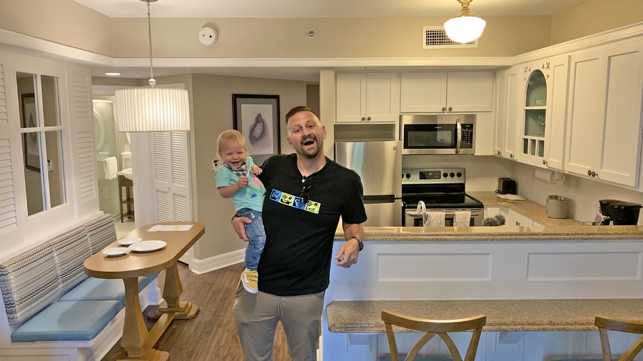 Disney's Beach Club Staycation Check In Day! New Stroller, Vacationing With A Toddler & Room Tour! The Tim Tracker