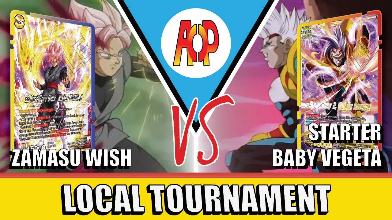 Zamasu Wish (Y/U) vs Baby Vegeta (Y/R) | Gameplay | DBS TCG