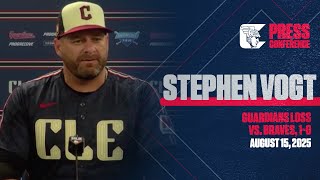 Stephen Vogt Recaps Joey Cantillo's Start, Guardians Loss To Braves