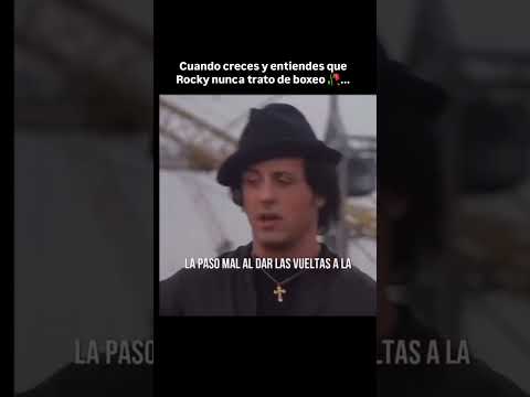 Rocky no solo era boxeo #videos #rocky