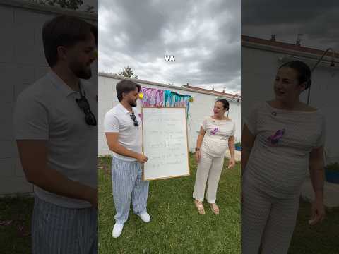 EL BABYSHOWER DE UN MAESTRO🤭🤣👶 #padre #embarazo #bebe #revelacion