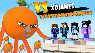 Xdjames vs Titan udindindun : Italian Brainrot | XDJAMES MONSTER ANIMATION