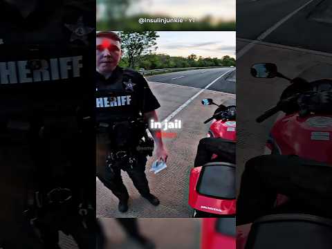 Cop Expected the Bikers to RUN… But Then THIS Happened! 😱 @Insulinjunkie