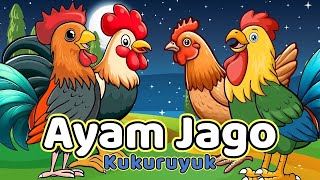Lagu Anak 🇮🇩 Kuku Kukuruyuk - Lagu Ayam Jago Dan pok Ame Ame Cilukba - Lagu Anak Indonesia