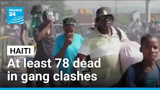 YouTube video thumbnail: At Least 78 Dead, 5,000 Displaced in Gang Clashes in Haiti Since Saturday