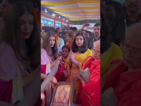 Aishwarya Rai and her daughter Aaradhya also take care of others 🥹❣️