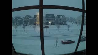 Snow Timelapse 01-16-2022