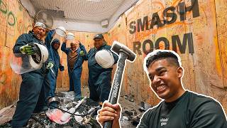 Taking Home Depot Workers to a RAGE Room!