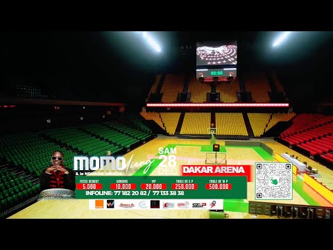 SPOT MOMO DIENG DAKAR ARENA 28 DECEMBRE