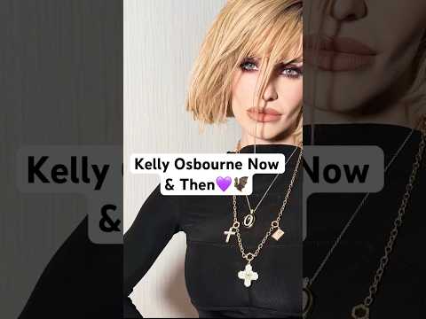 Kelly Osbourne Now & Then 💜🦇