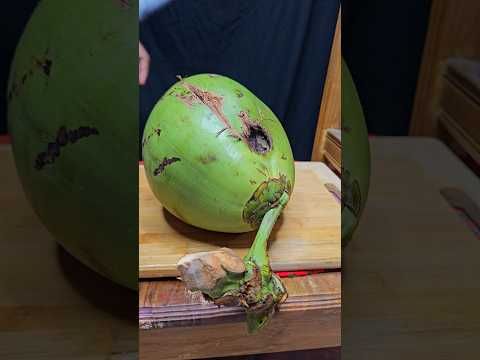 Pice cut coconut for £44 URO #satisfying #asmr
