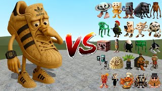 Too Much UPDATE Italian Brainrot ALL Nextbots Animals! In GMOD MAZE - Garry's Mod Addon