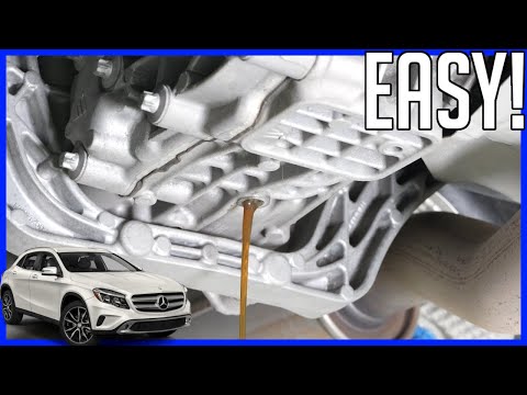 How to Change Rear Differential Fluid Mercedes Benz GLA 2014-2020 | EASY