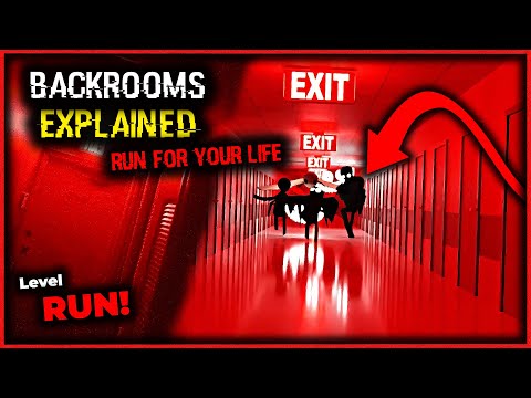 BACKROOMS Level ! (RUN FOR YOUR LIFE) Explained