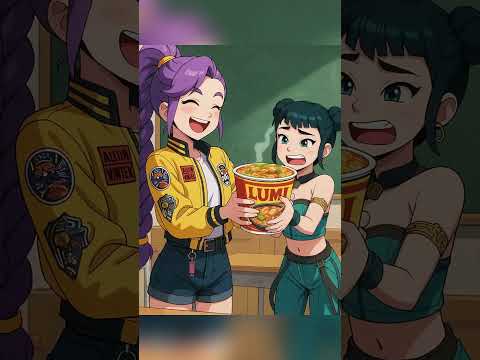 would she share?#kpopdemonhunters #huntrix #rumi #mira #zoey