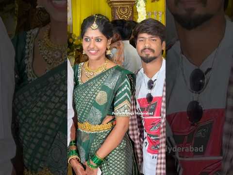 Ranu Bombai Ranu Team at Singer Madhu Priya Sister Sruthi Marriage #ranubombaikiranu #madhupriya