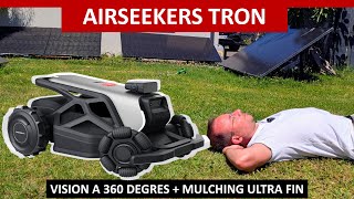 Airseekers Tron - La tondeuse robot au mulching ultra fin
