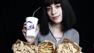 ASMR - SONIDOS CRUJIENTES COMIENDO TACO BELL