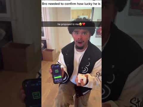 Bro is so lucky