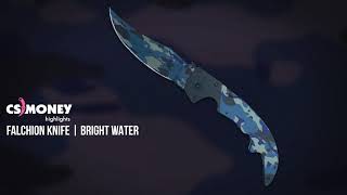 Falchion Knife Bright Water Gameplay