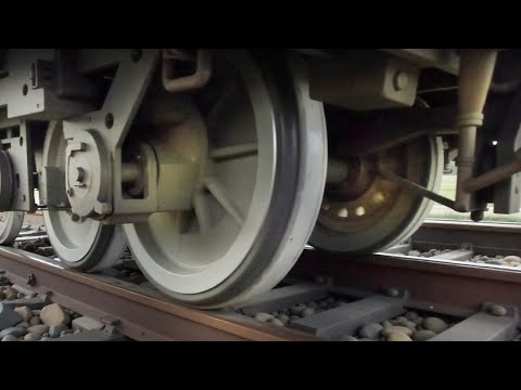 Train Wheels in Action A Stunning Low Angle Perspective