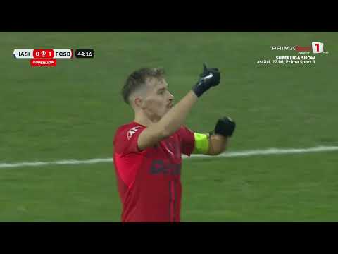 GOOOL! Poli Iași - FCSB 0-1. BIJUTERIE DE EXECUȚIE! Olaru, golul etapei în ”Copou”