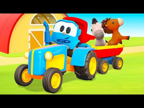 Coleção dos melhores episódios do Léo o caminhão. Desenho animado. Desenho infantil de bebê