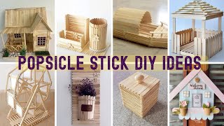 Easy Popsicle Stick Craft Ideas for Home Decor & Gifts
