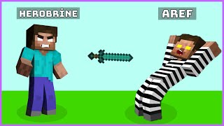 AREF GERİ DÖNDÜ, HEROBRİNE İLE SAVAŞTI! 😱 - Minecraft ZENGİN FAKİR HAYATI