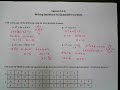 Factoring Quadratic Equations Concepts