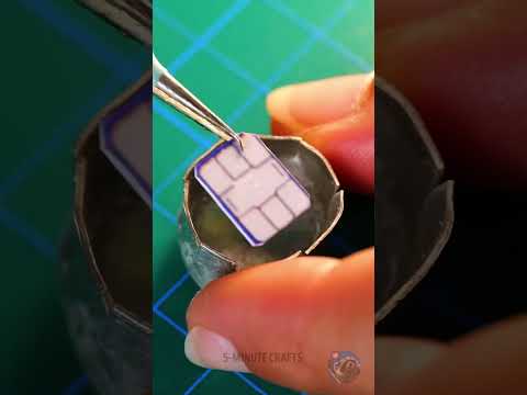 Making a cat necklace with a bank card 😉 #cat #cats #catlover #diy #crafts #useful #lifehacks