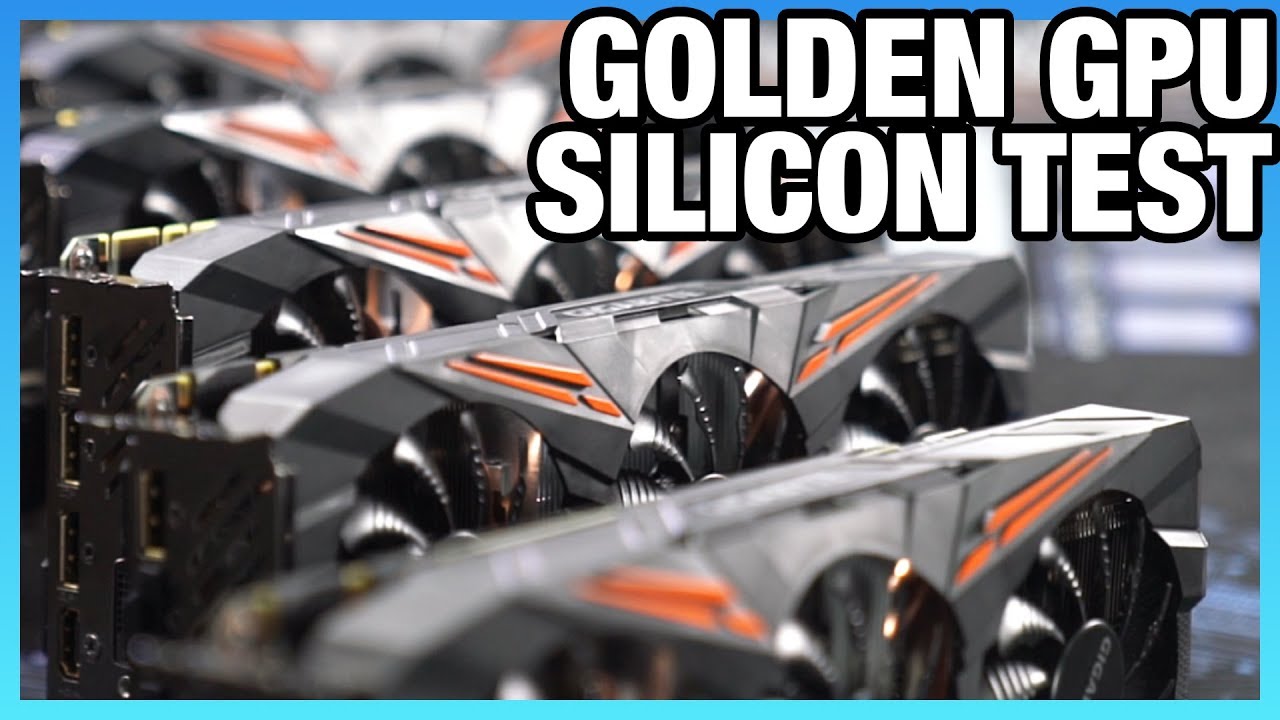 GPU Silicon Quality & Overclock Lottery Test: Golden GPU Search