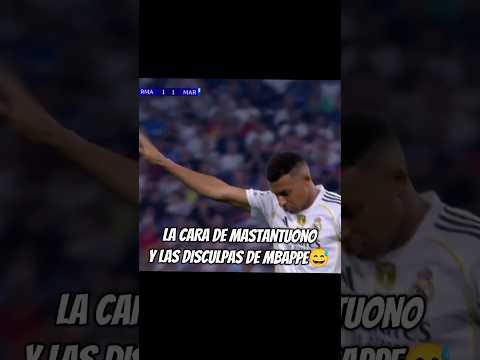 Esto de Mbappe y Mastantuono que fue? #futbol #funny