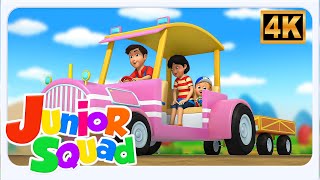Las Ruedas del Tractor – Canción Infantil Divertida | Rima Educativa para Niños